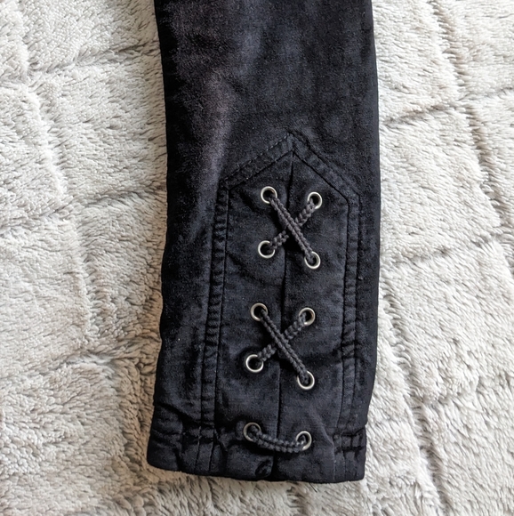 Free People Lacey Velvet Moto Jacket - Picture 5 of 6